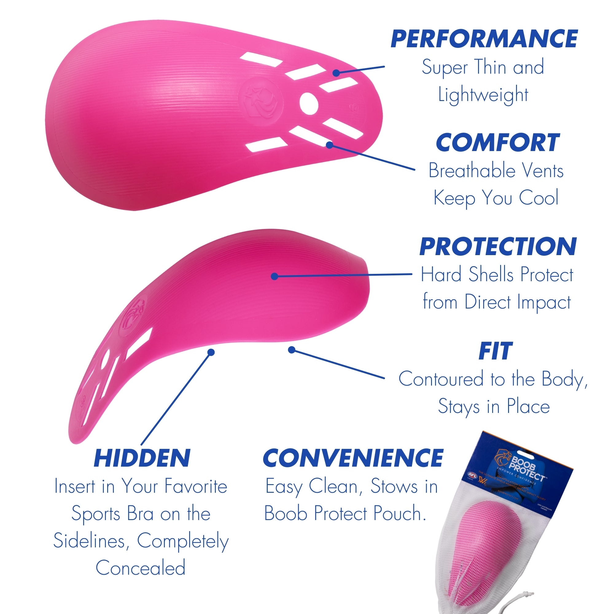 Breast Protection Inserts - Boob Protect