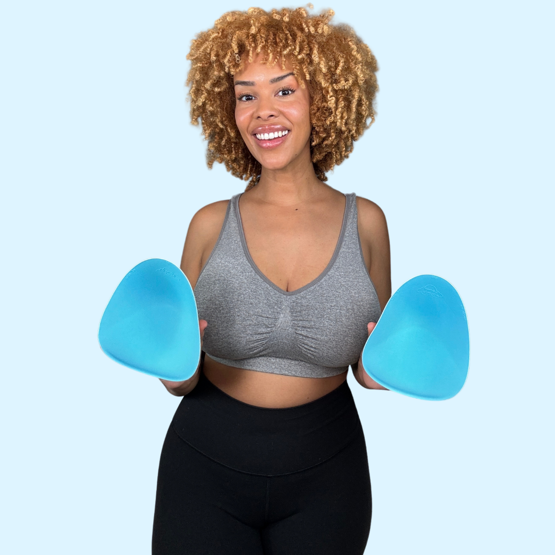 Honey Cloudz Deep Triangle Non-Slip Bra inserts