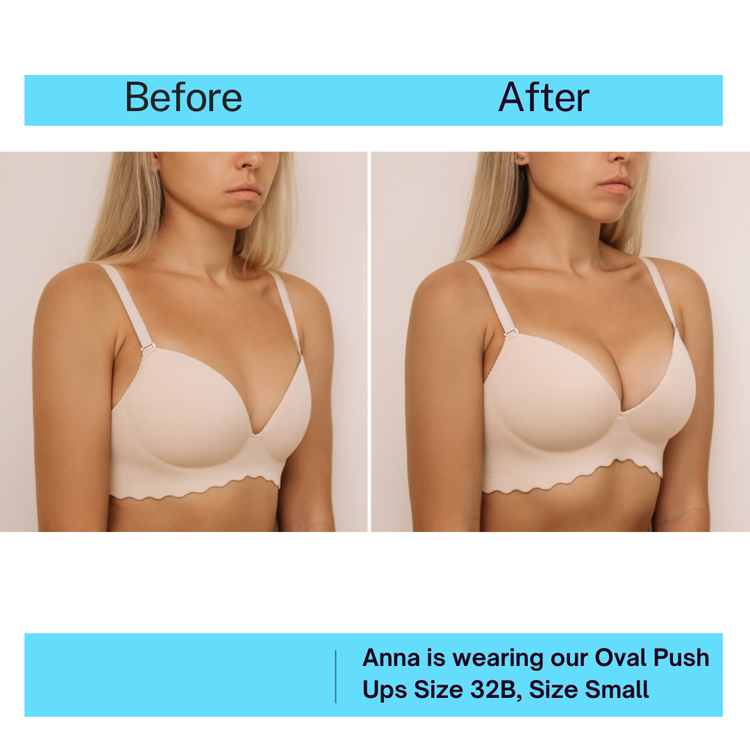 Ovals Push Up Bra Inserts - Honey Cloudz